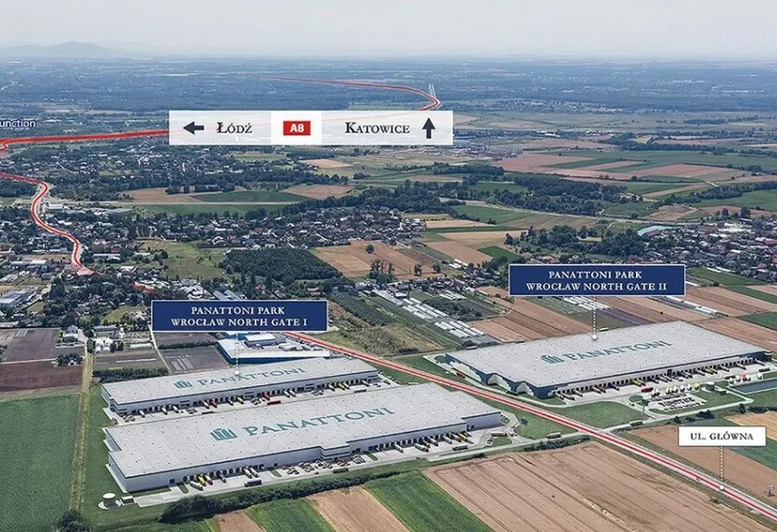 Magazyn Panattoni Park Wroclaw North Gate II