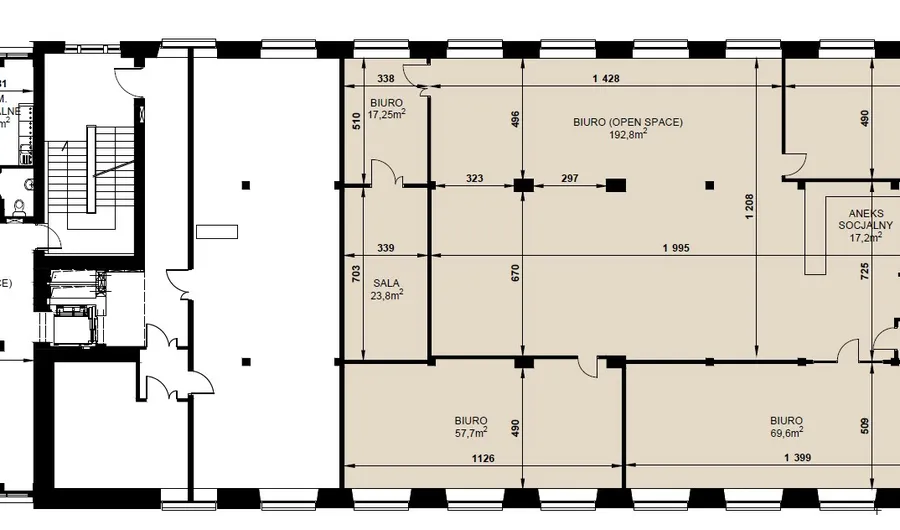 Biuro Biurowiec Agraf A