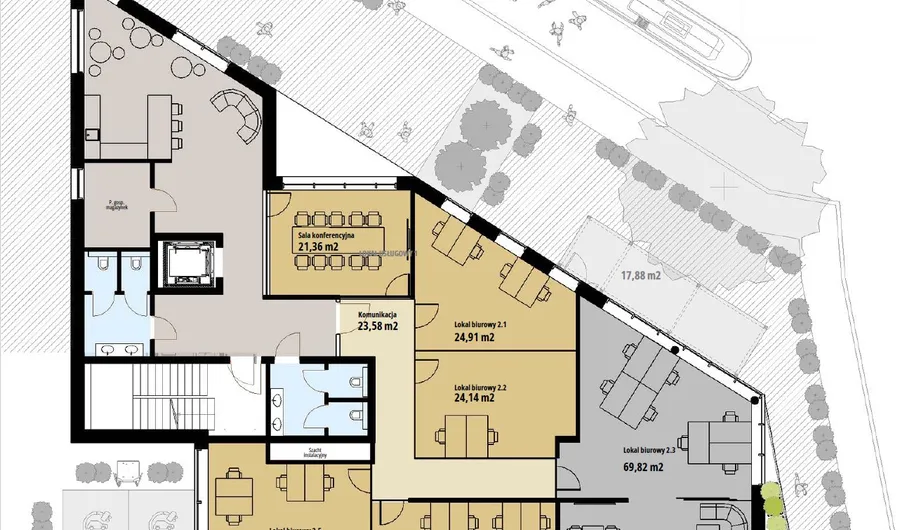 Biuro Ogrodowa 72 (Phase 1)