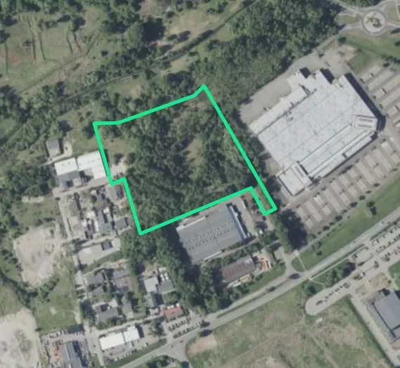Biuro Grunt usługowo-przemysłowy w Mysłowicach, 3.59 ha