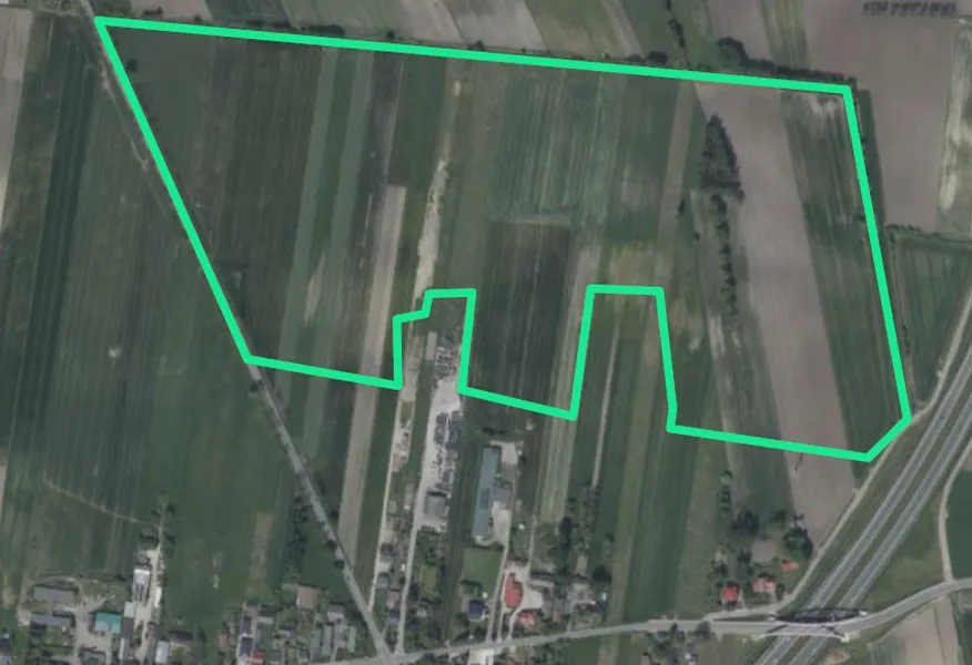 Grunt Grunt produkcyjny w Górce Pabianickiej, 22 ha