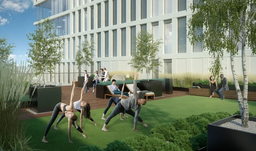 Biuro Vector + - wieża wysoka