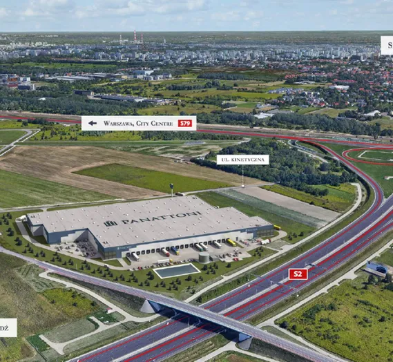 Magazyn Panattoni Park City Logistics Warsaw Airport V Kinetyczna