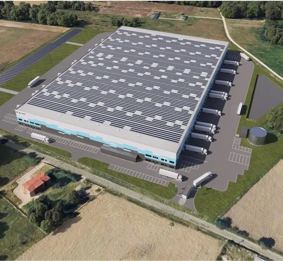 Magazyn LCube Logistic Park Mszczonów