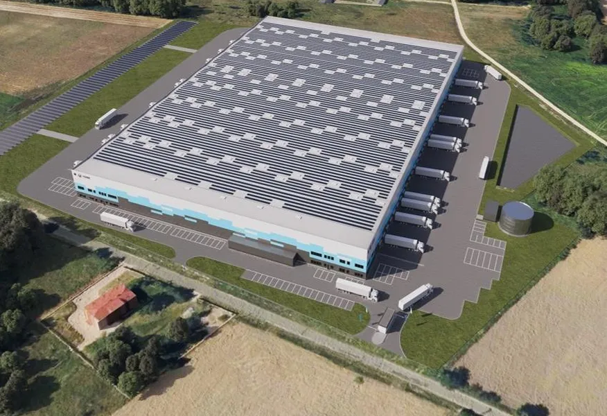 Magazyn LCube Logistic Park Mszczonów